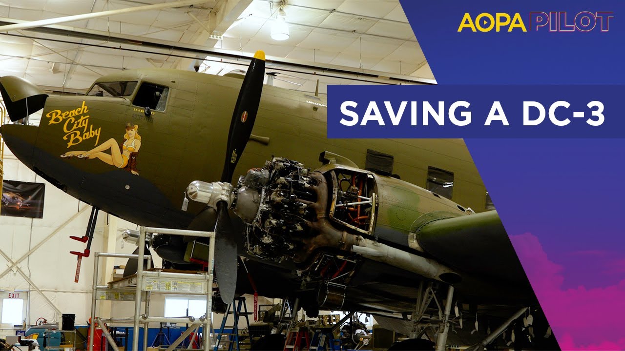 Restoring the 'Beach City Baby' Douglas DC-3