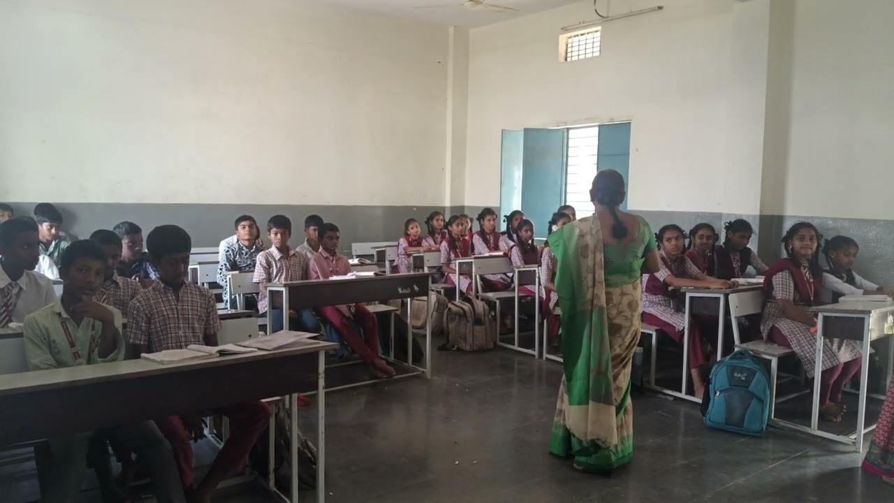  7th telugu# samskrutha slokaalu# Values of education# ZPHS MANGAPET School 