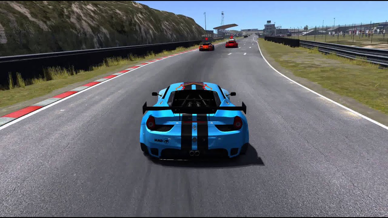 Assetto Corsa - HFR champ. S3R7 - reversed in straight
