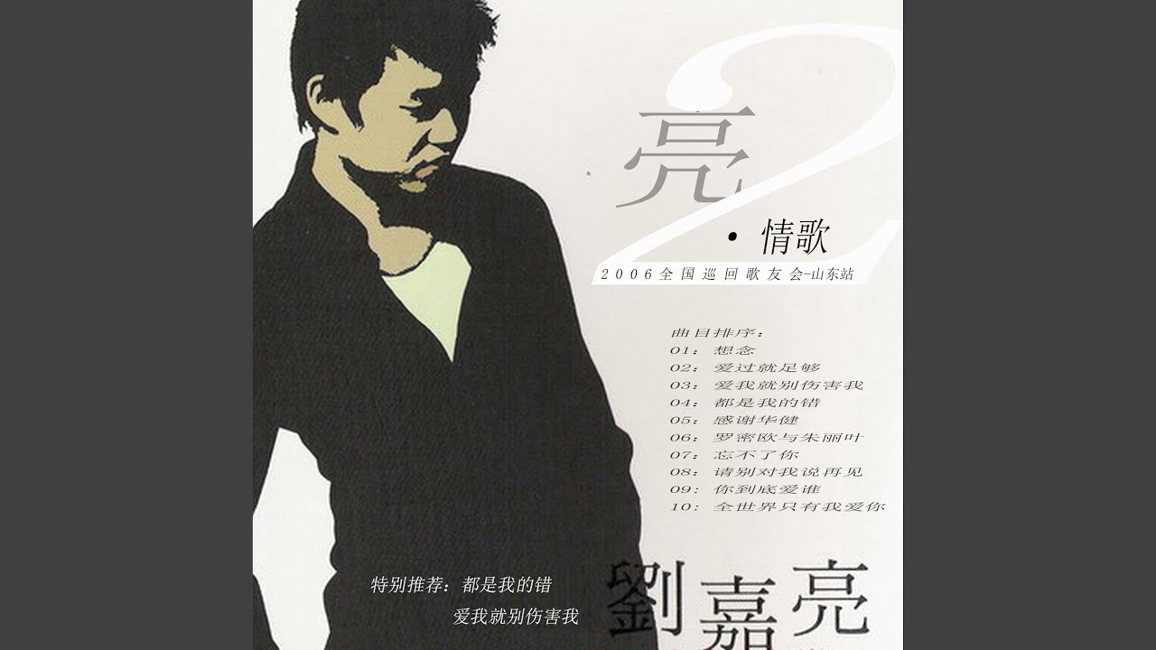 爱过就足够 (2006新歌首唱会Live版)