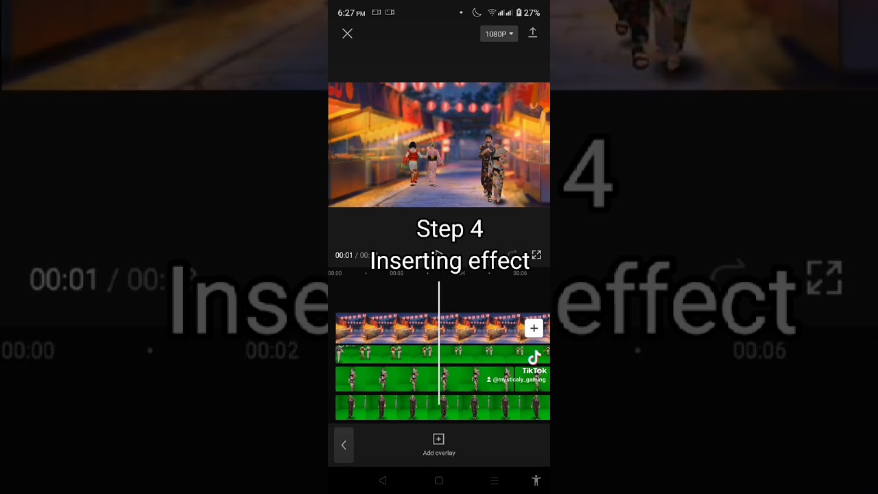 Short Video Tutorial in Capcut using green screen in Avakin Life