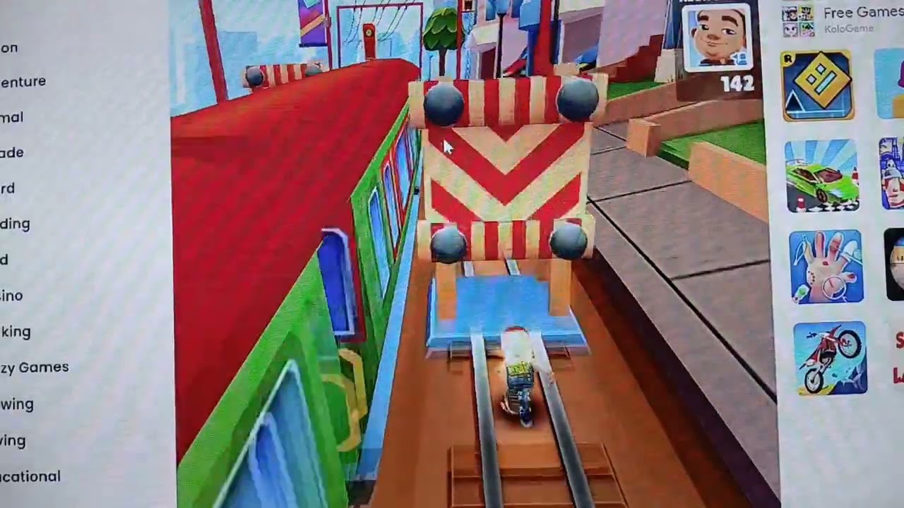 Episode one of  playing games people forgot about- Subway Surfers (part1)