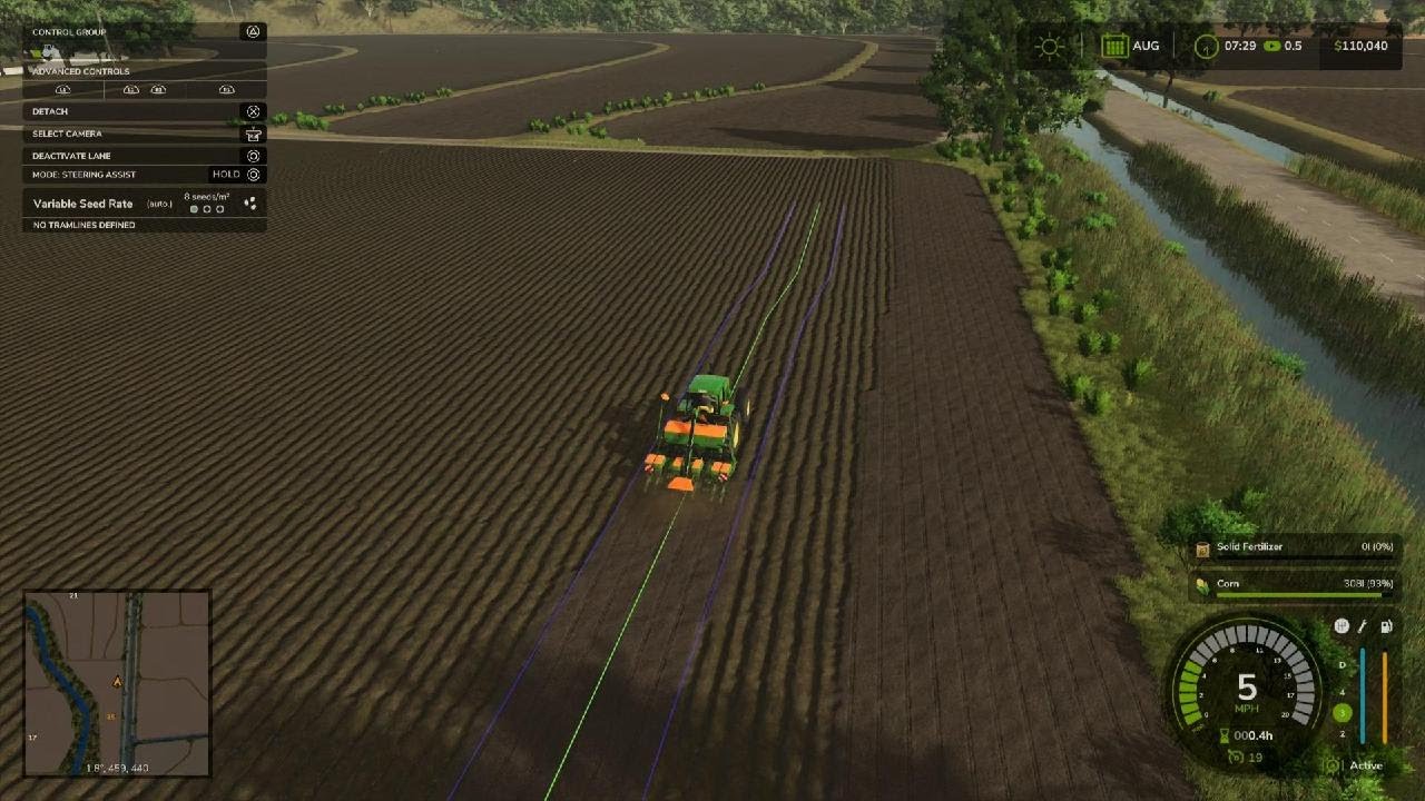 Grandpas farm planting