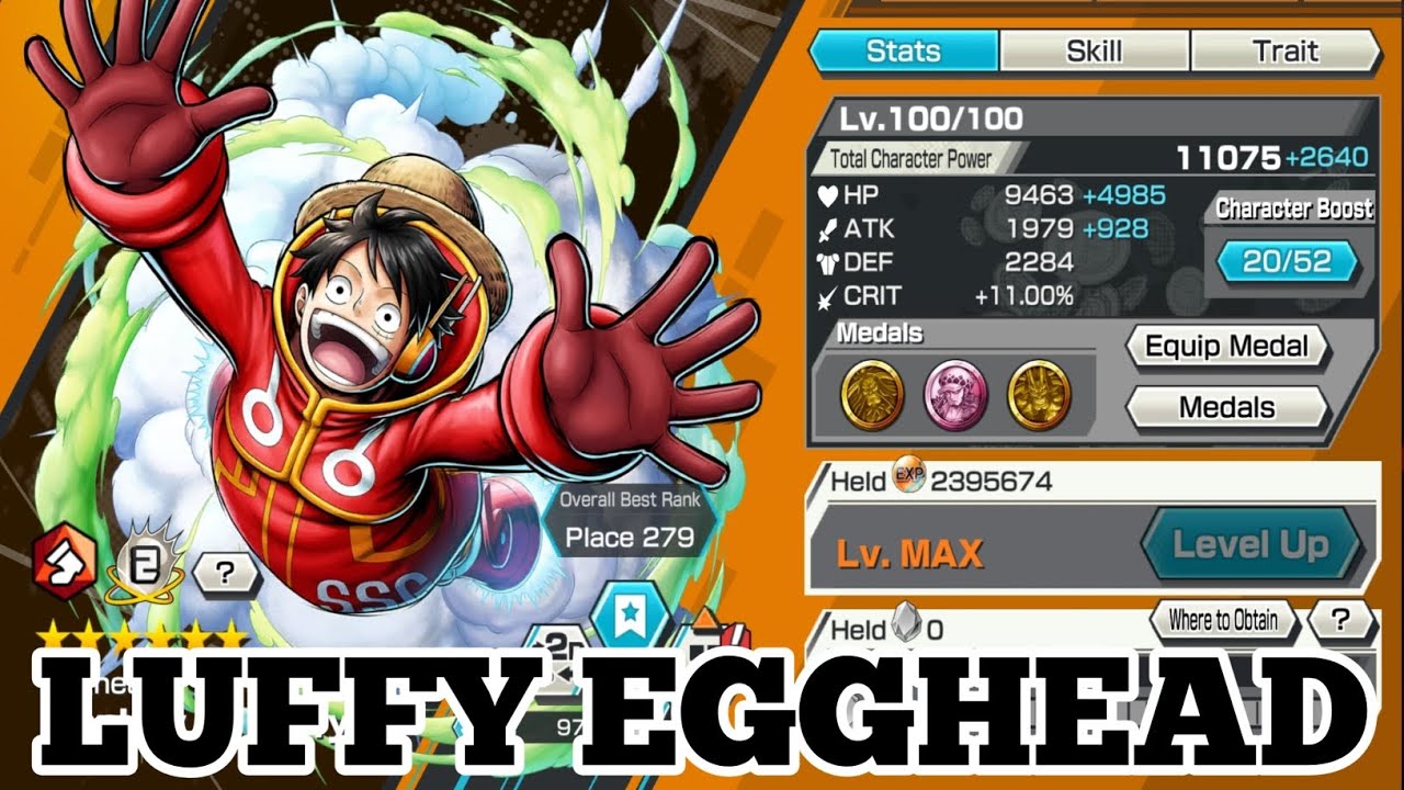 LUFFY EGGHEAD | ONE PIECE BOUNTY RUSH | OPBR