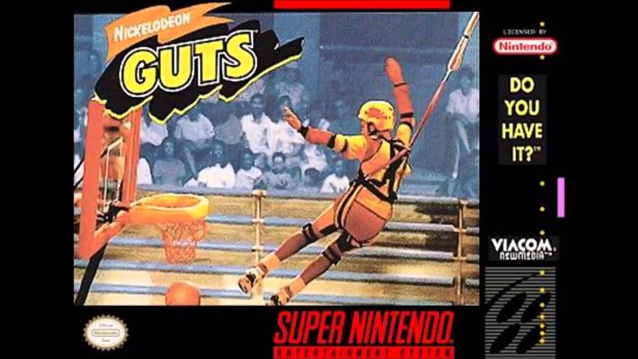 Nickelodeon GUTS SNES - Staff Roll