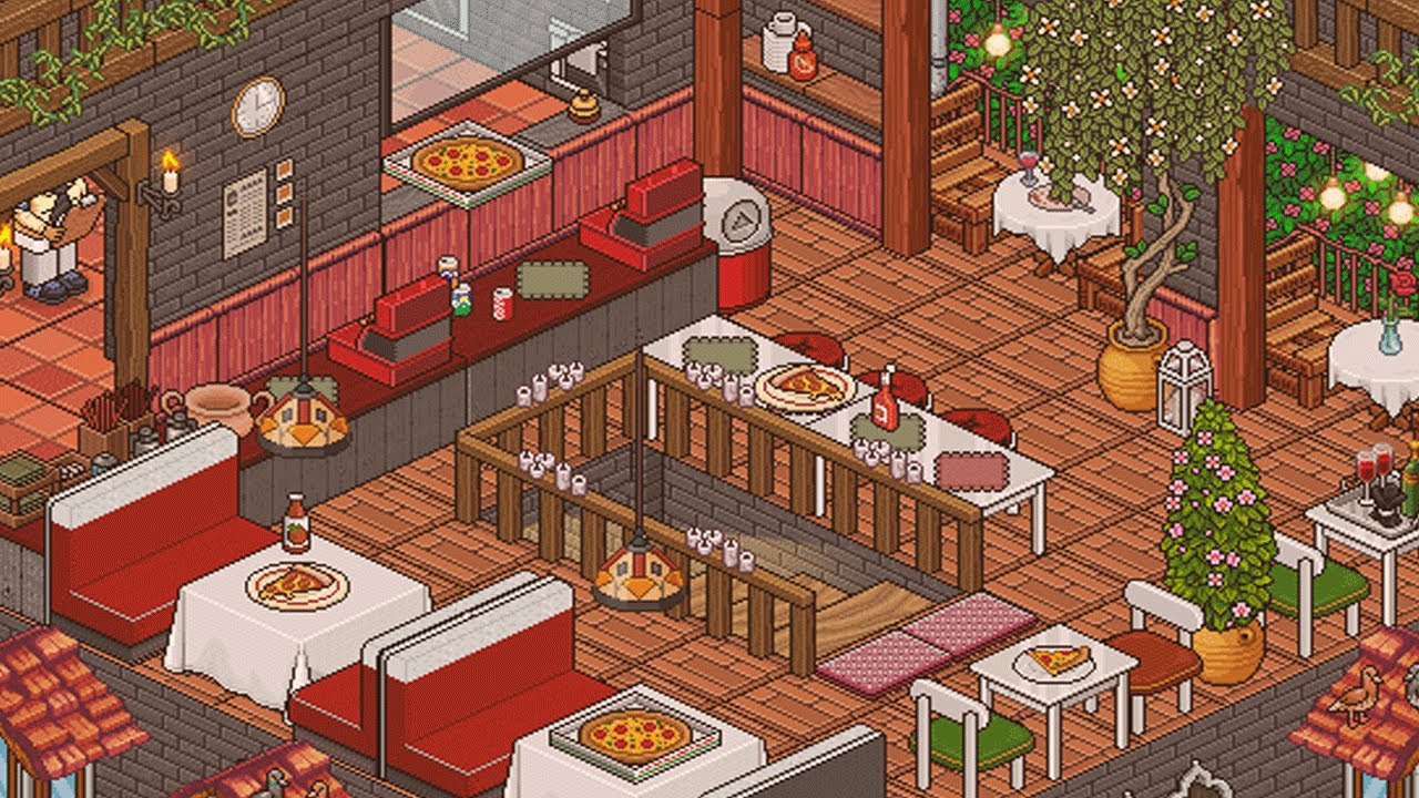 Pizzeria 🍕|| HABBO Speed Build Interior🛠
