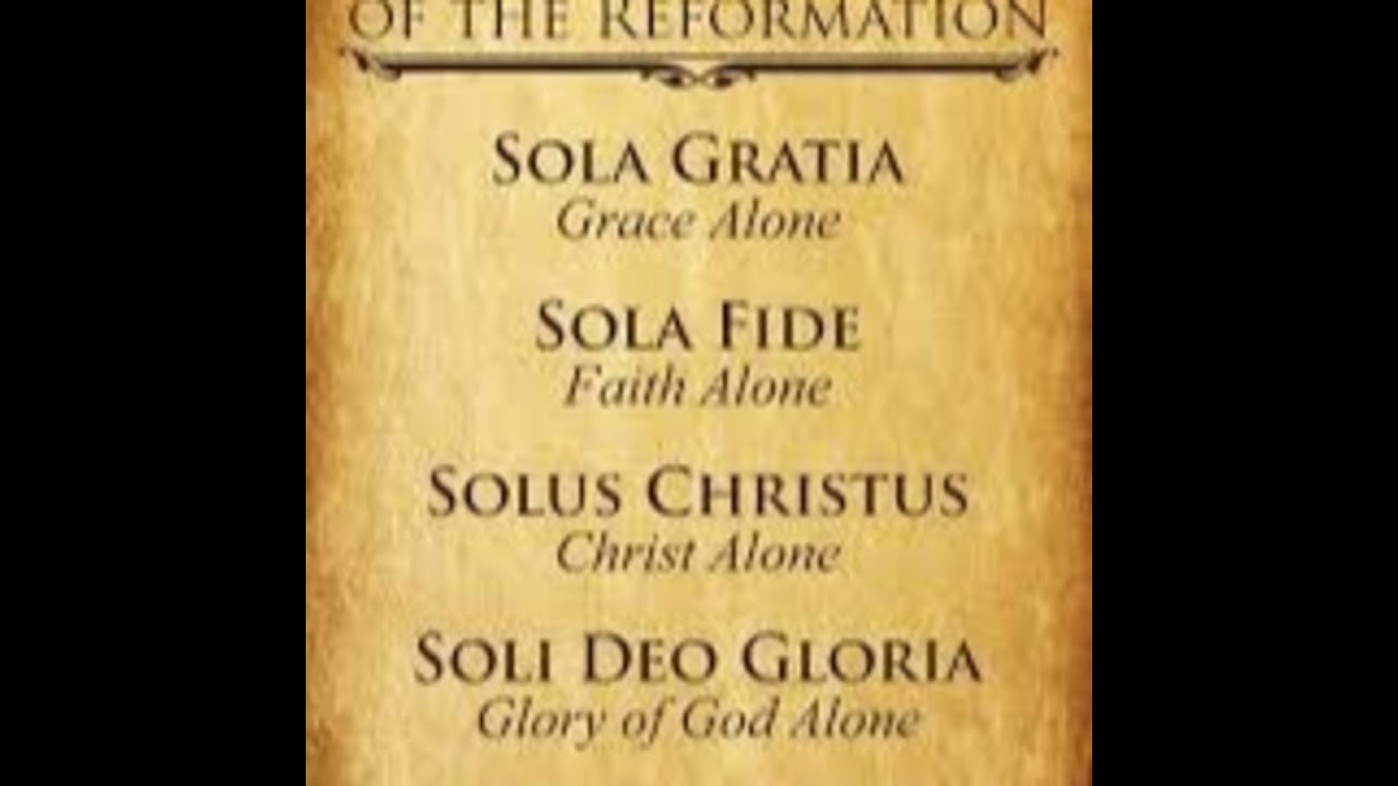 5 Solas: Part 1 (Solas Scriptura)