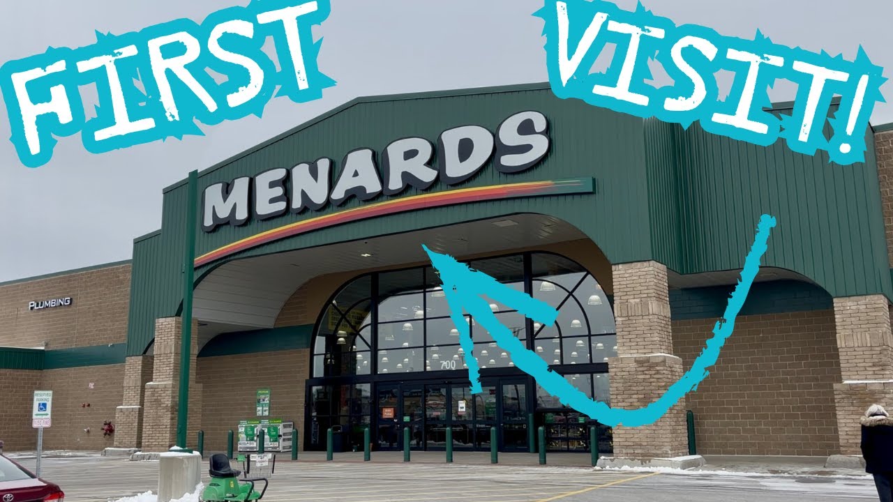 Впервые в магазине Menards!
