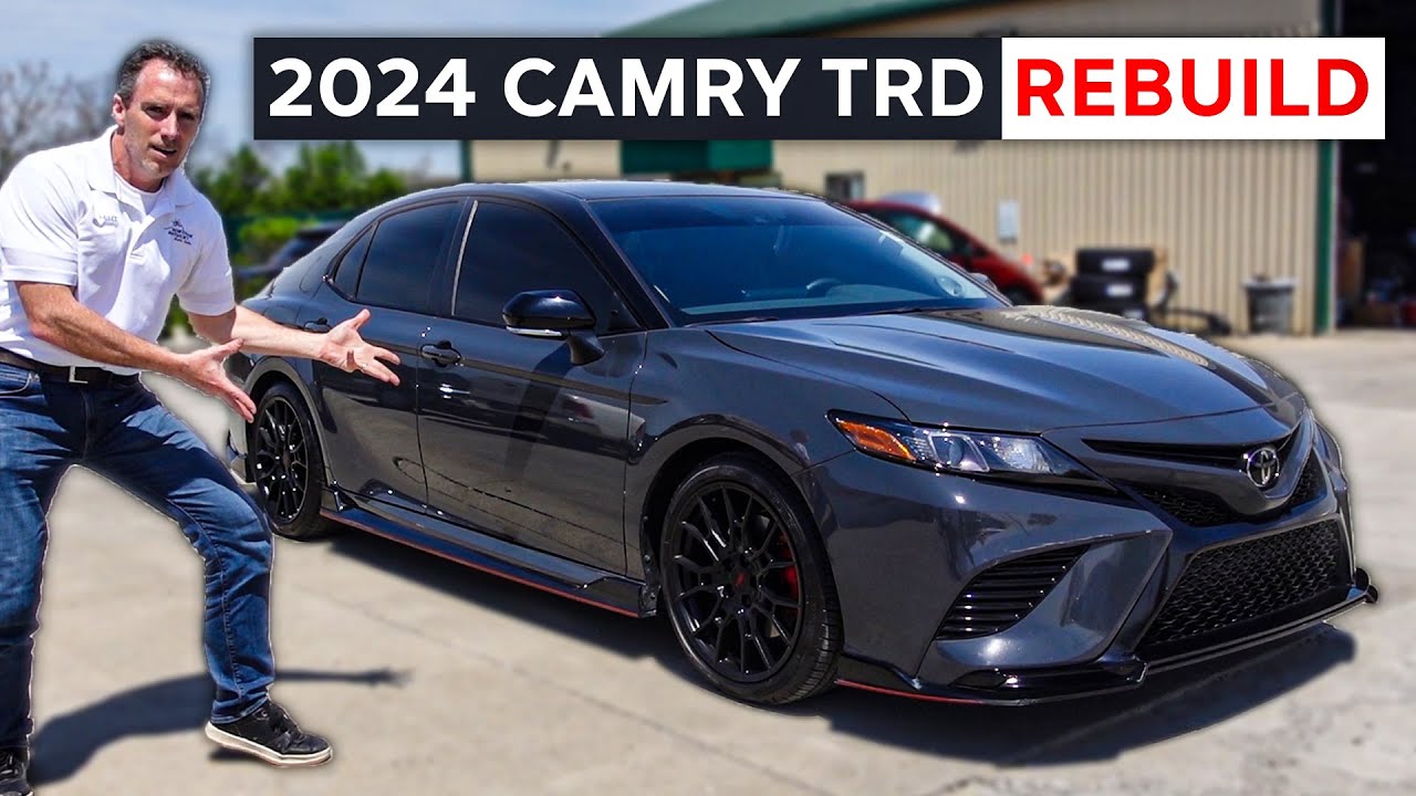 I Bought a 2024 Camry TRD from Copart for only $18,000!