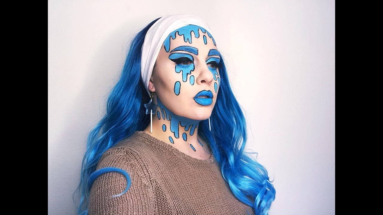 Bloo Goo Makeup Tutorial FULL HYPERLAPSE