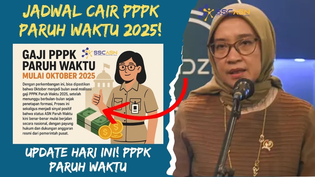 PPPK Paruh Waktu 2025: Jadwal Pencairan, SK, dan NIP Terbaru Hari Ini!
