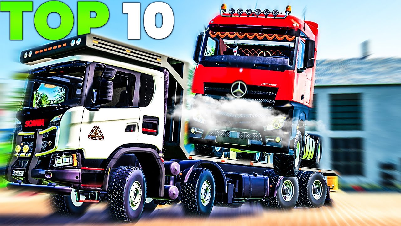 Top 10 Trucks Mods for Farming Simulator 19
