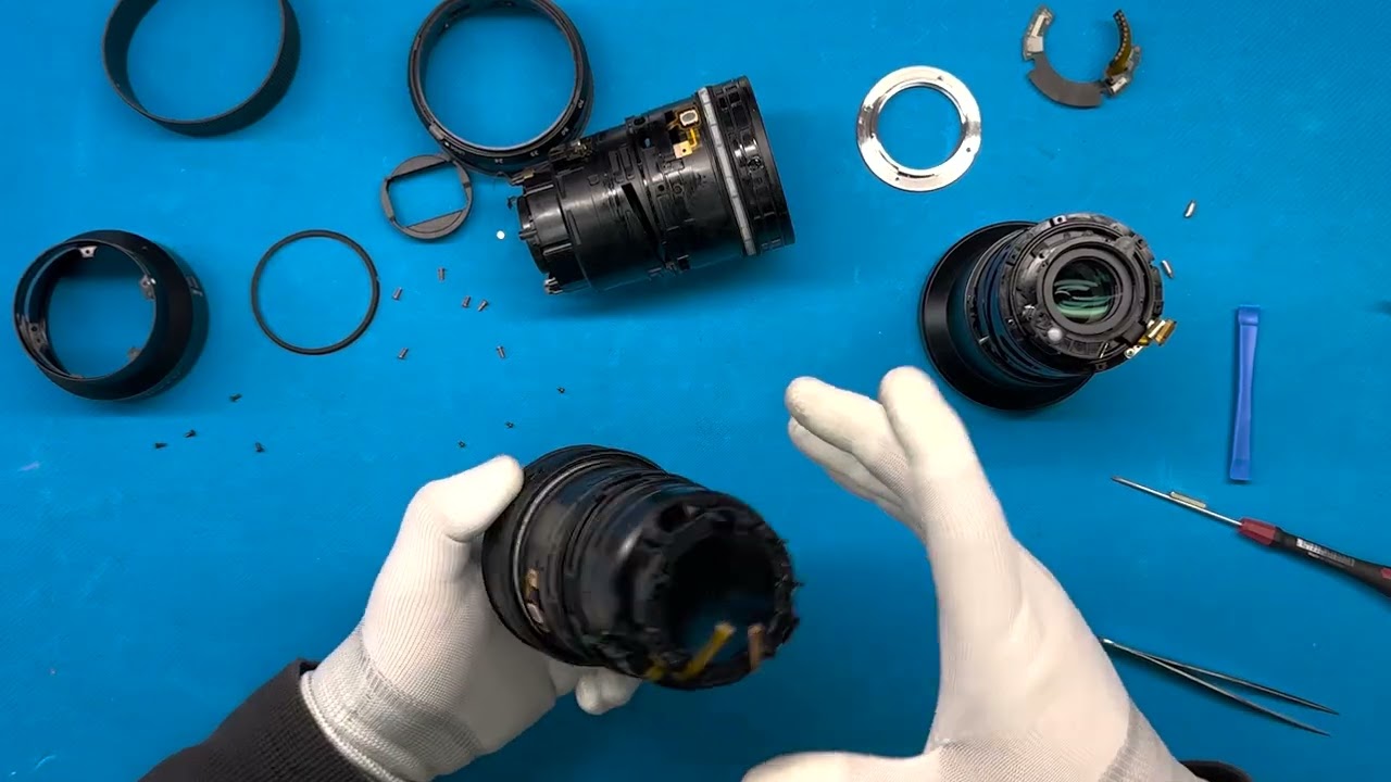 Как отремонтировать объектив Sony FE 24-70 GM - нет фокусировки на 70 мм