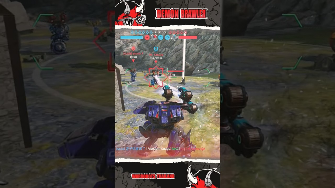 Bulgasari Scourge in War Robots 9.9.9 #WARROBOTS #DMBL
