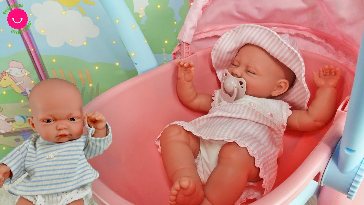 Cuidados para bebés MINI REBORN muñecas ✨ Con Ben y Luna