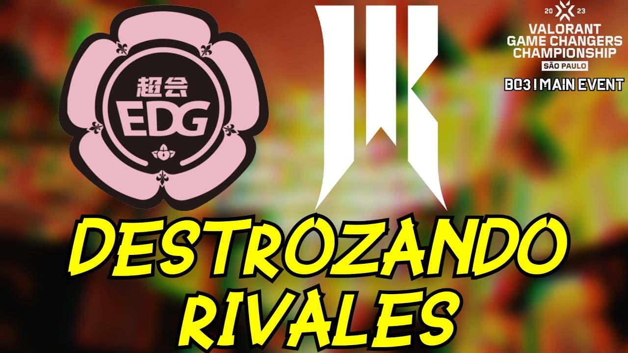 UNA PALIZA TOTAL | CHAO HUI EDWARD GAMING vs SHOPIFY REBELLION| #VCTGameChangers SAO PAULO 2023