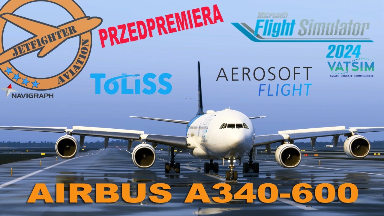 [🔴MSFS 2024]❗POLSKA PRZEDPREMIERA❗AEROSOFT / TOLISS AIRBUS A340-600 PRO  ULTRA LONGHAUL❗PREZENTACJA