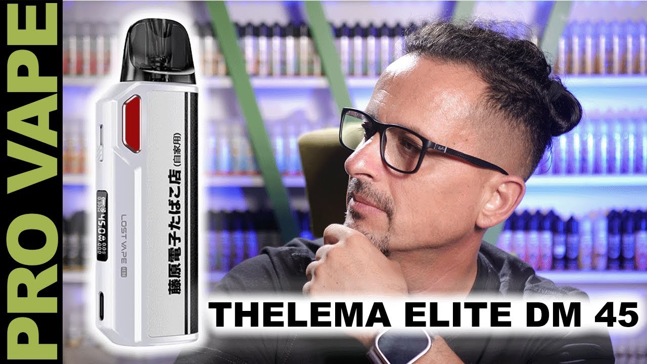LOSTVAPE THELEMA DM45 - GREU DE COMENTAT - IMPECABIL!