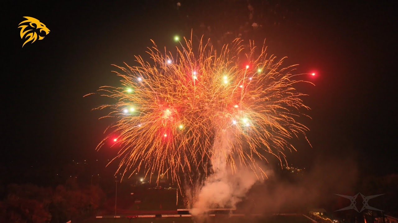 Vuurwerk Langenberg | Vuurwerkdemo 2025 | Dronevideo Compilatie