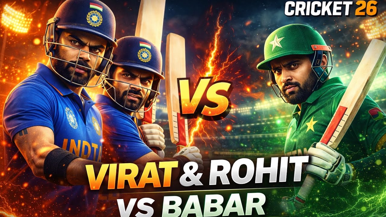 Cricket 26: India vs Pakistan | Intense T20 Battle | Realistic Gameplay
