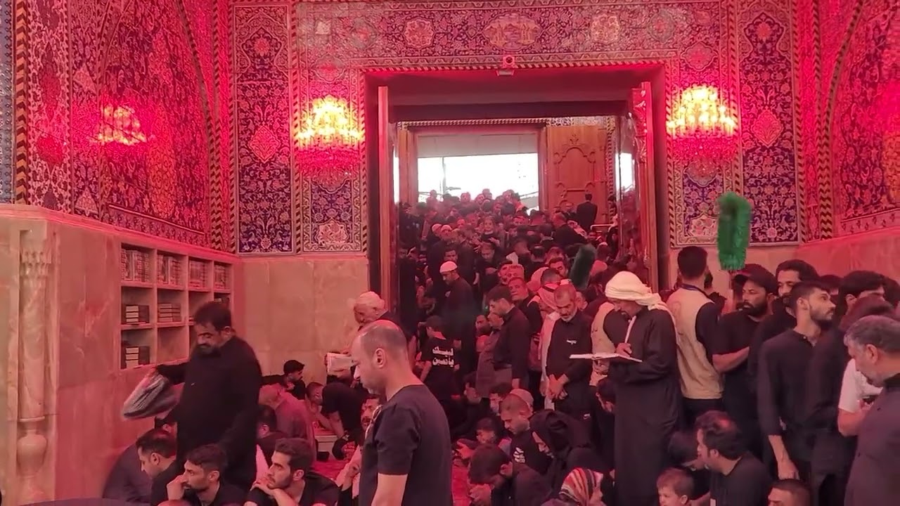 Ashura Commemoration Muharram 1446 Jul 2024 Najaf, Karbala, Kadhmain, Samarrah vid by Aunali Khaku
