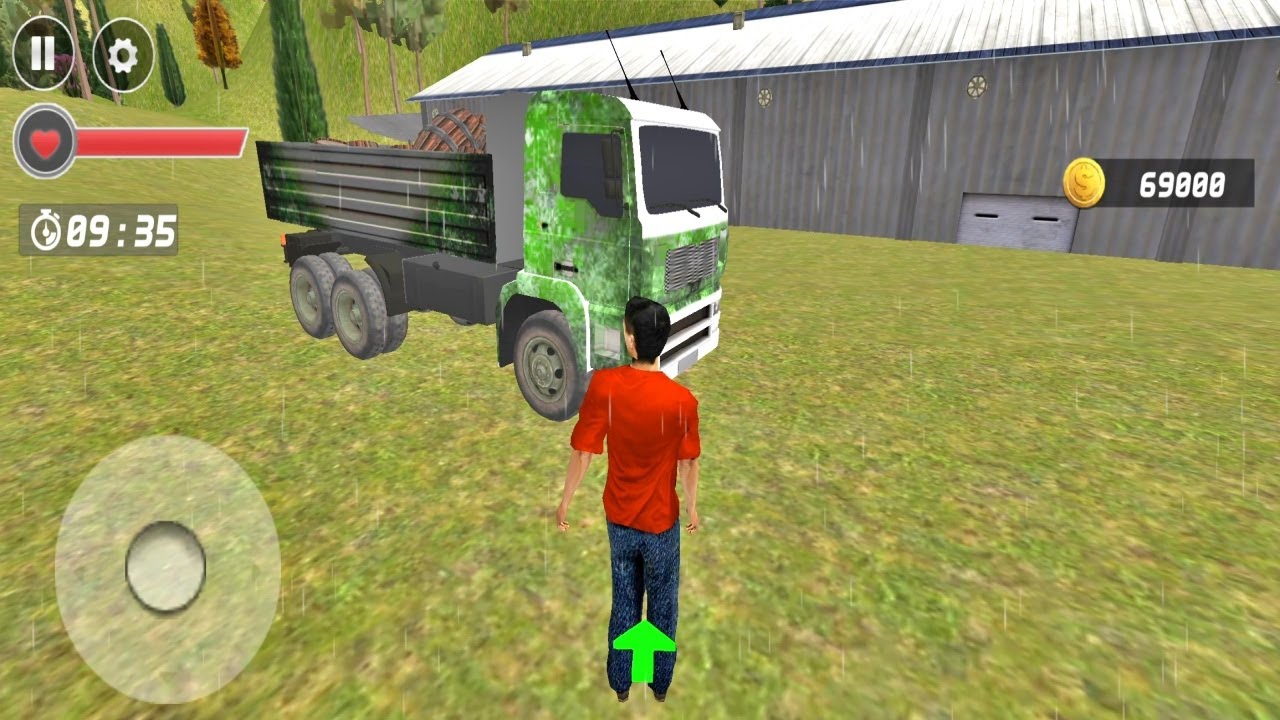 Offroad Indian Truck Driving Simulator - New Green Truck Cargo Dropped - Android Sim Games