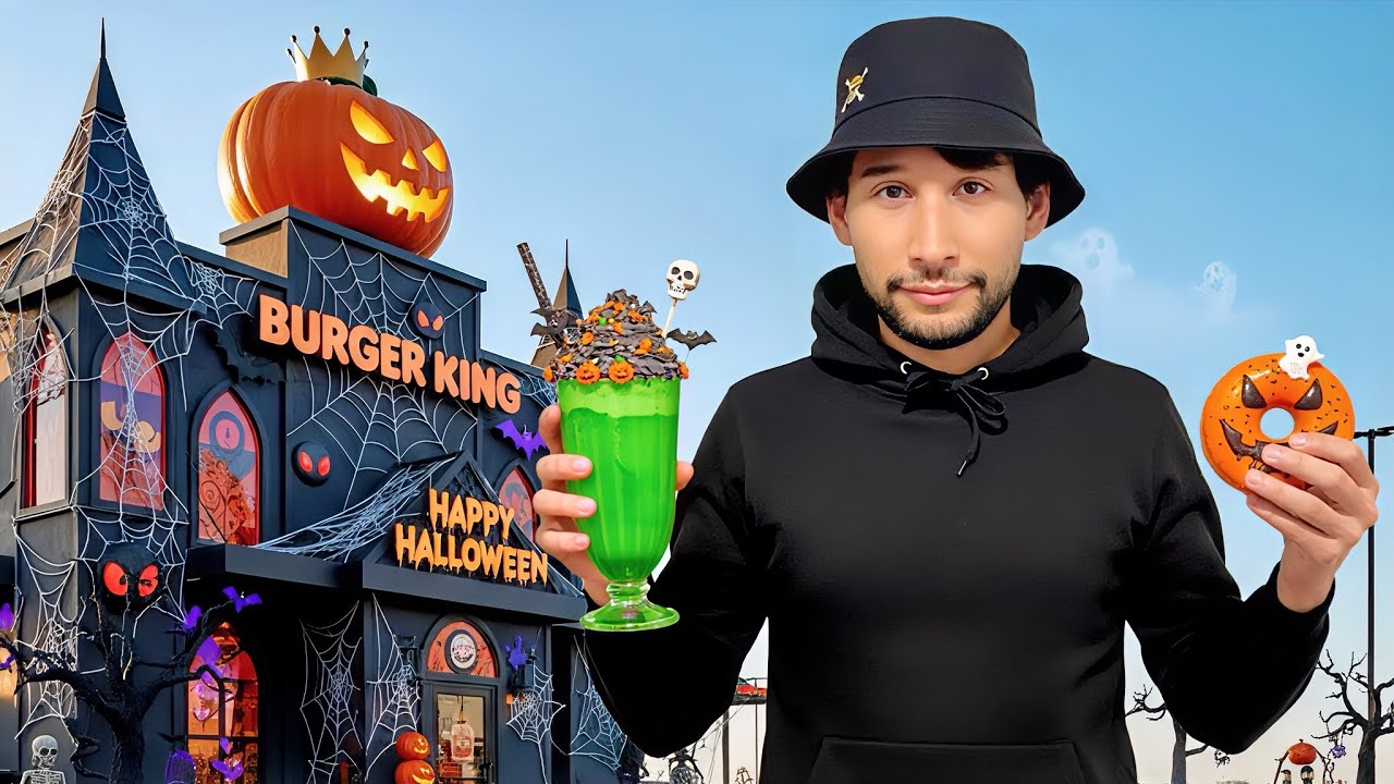 Probé Todas las Comidas de HALLOWEEN de Ecuador 🎃🇪🇨
