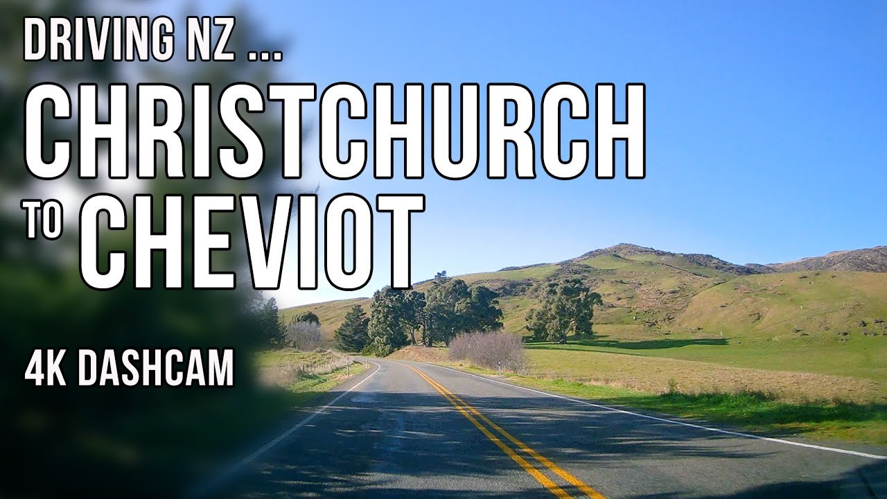 Driving New Zealand: Christchurch to Cheviot 4k