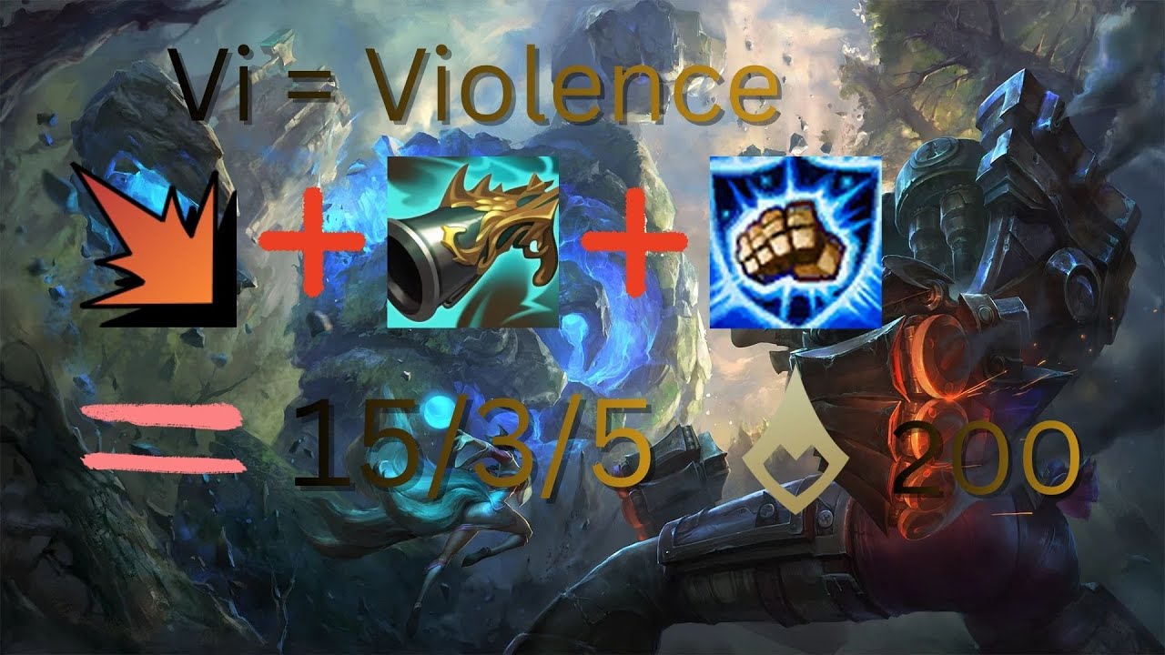 Aggressive Vi Jungle - Full Game Highlight