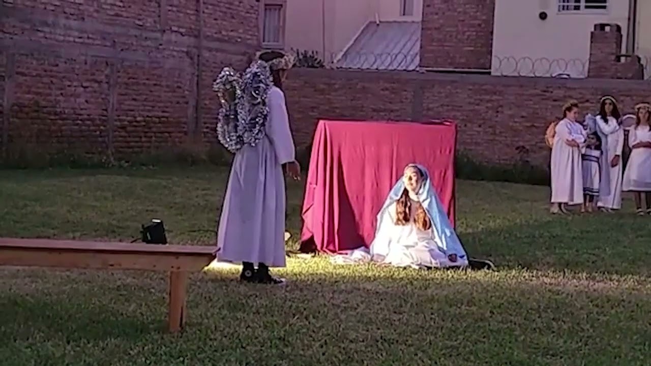Pesebre Viviente en la Parroquia San Pedro y San Pablo, Neuquén Capital