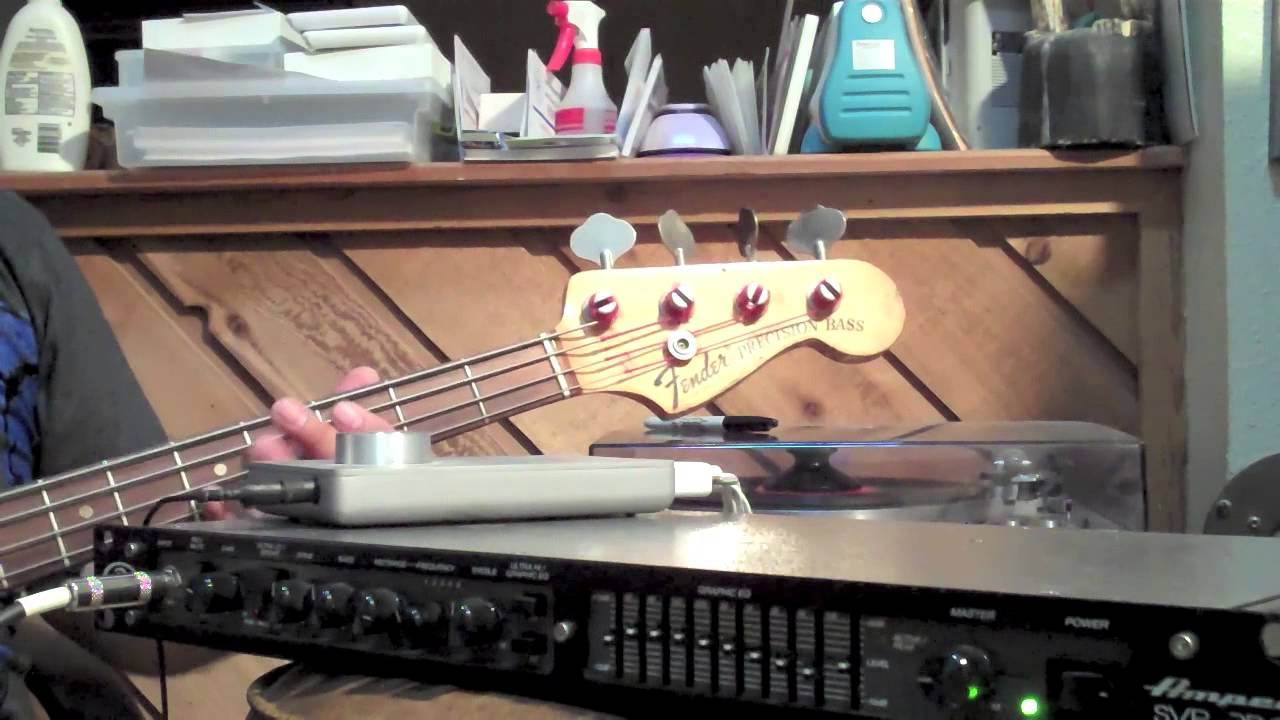 Ampeg SVP PRO Tube Bass Preamp Demo on eBay