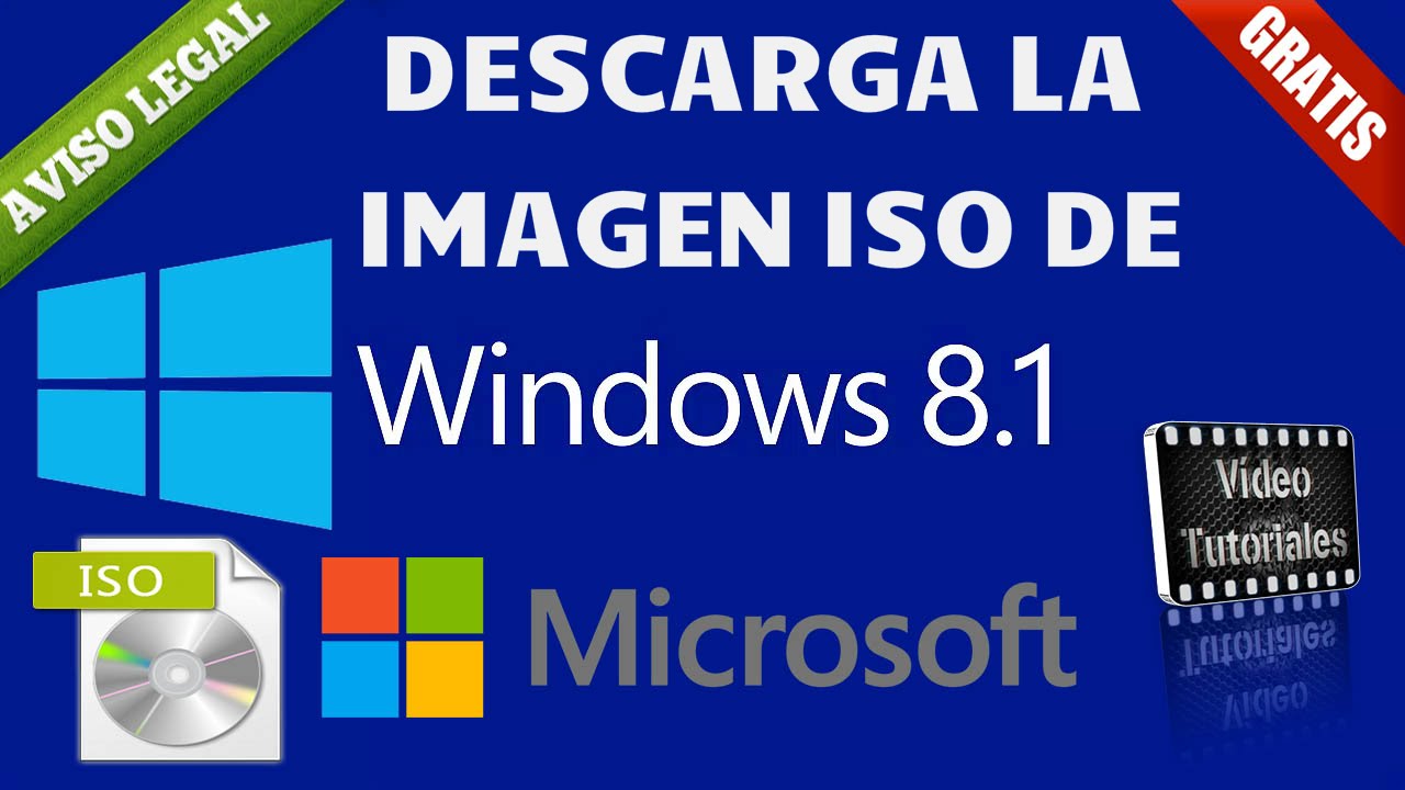 Como Descargar Windows 8.1 De Manera Gratuita Y Legal | USB / DVD Booteable.