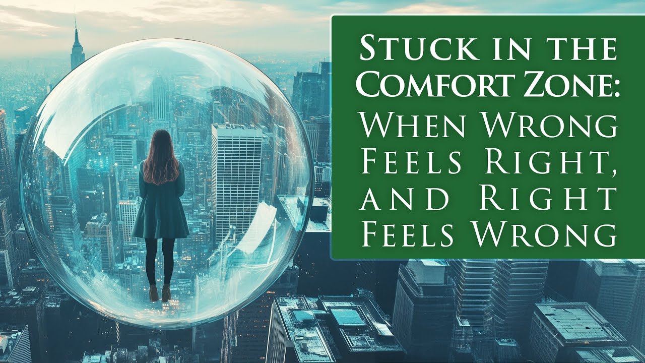 STUCK IN THE COMFORT ZONE: When Wrong Feels Right, and Right Feels Wrong