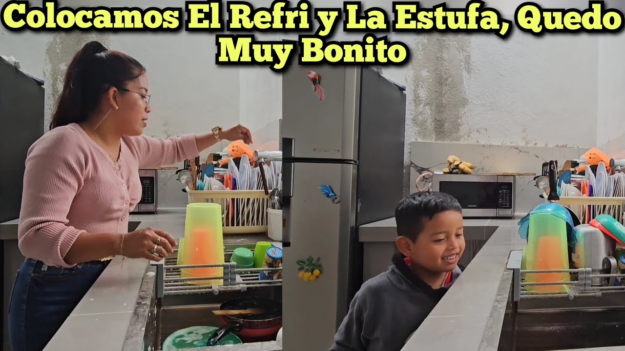 🚨😱Estrené Mi Lavatrastos Quedó Lindo,Estamos Muy Felices Con Mi Hijo 😊