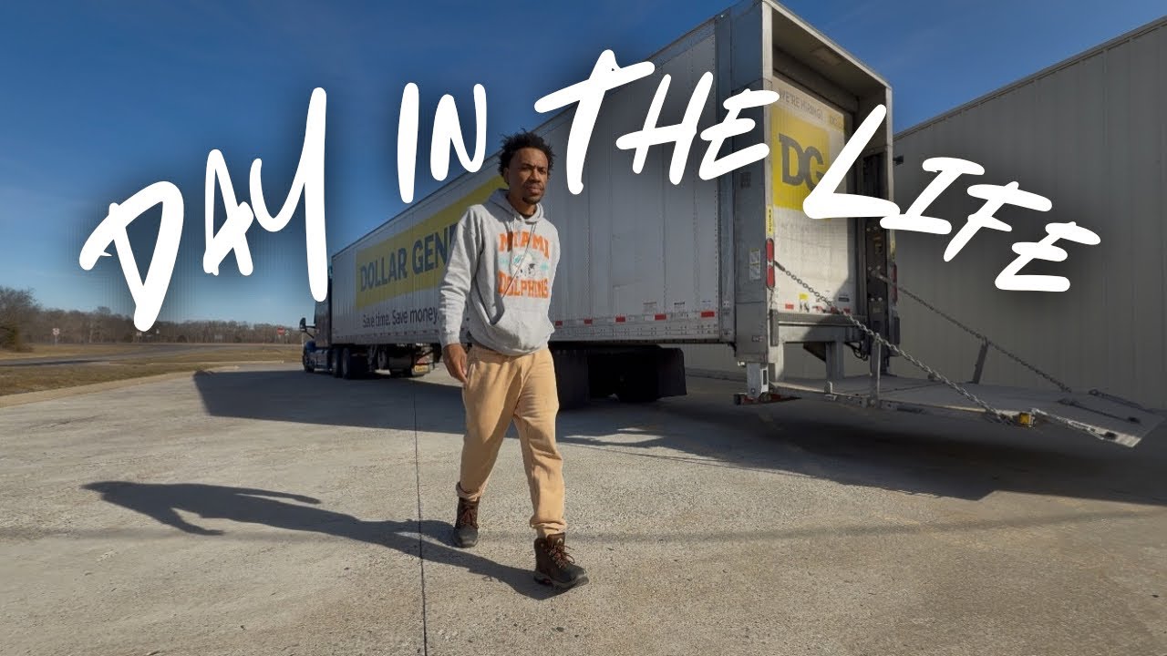 DAY IN THE LIFE OF WERNER ENTERPRISES DOLLAR GENERAL ACCOUNT | POV TRUCKER VLOG