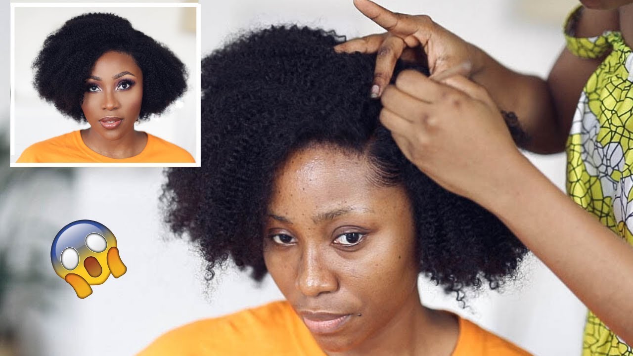 SO I DECIDED TO CHANGE MY HAIR .....AND IT LOOKS LIKE MY HAIR | DIMMA UMEH