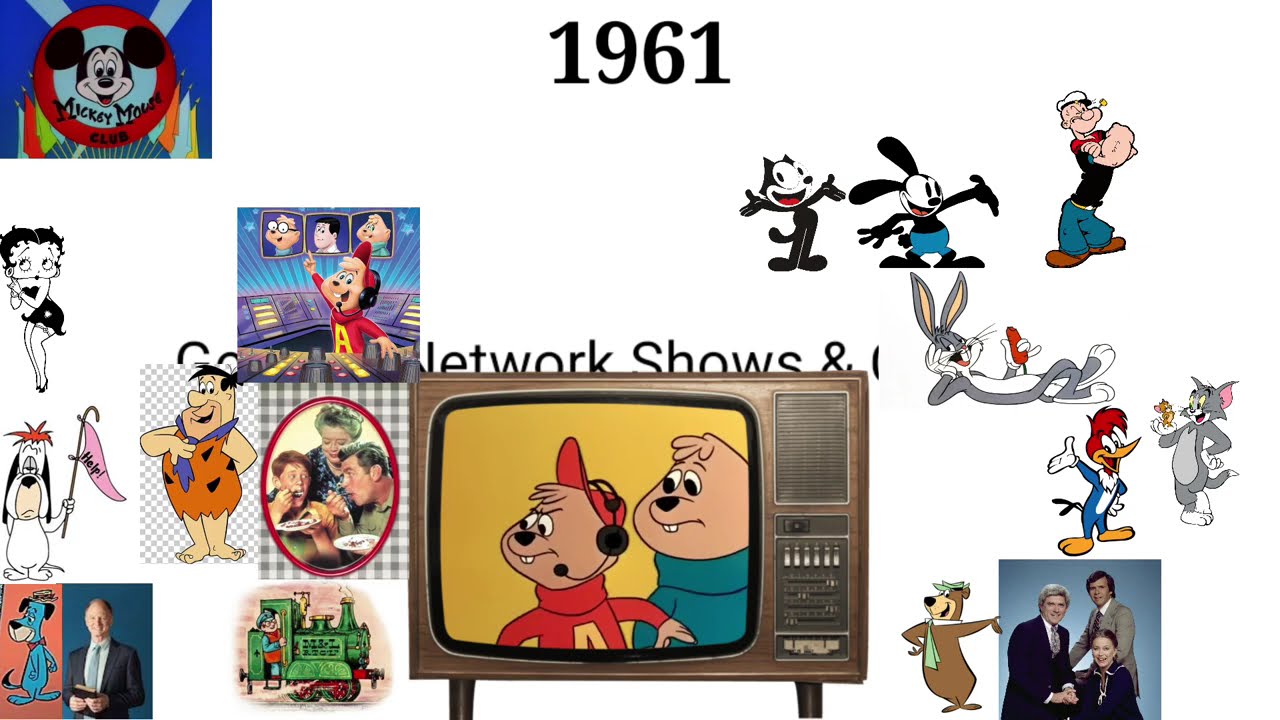 Evolution Of Genesis Network Shows &Cartoons Homage Part 3 (1915 - Now) [1956 - 1968]