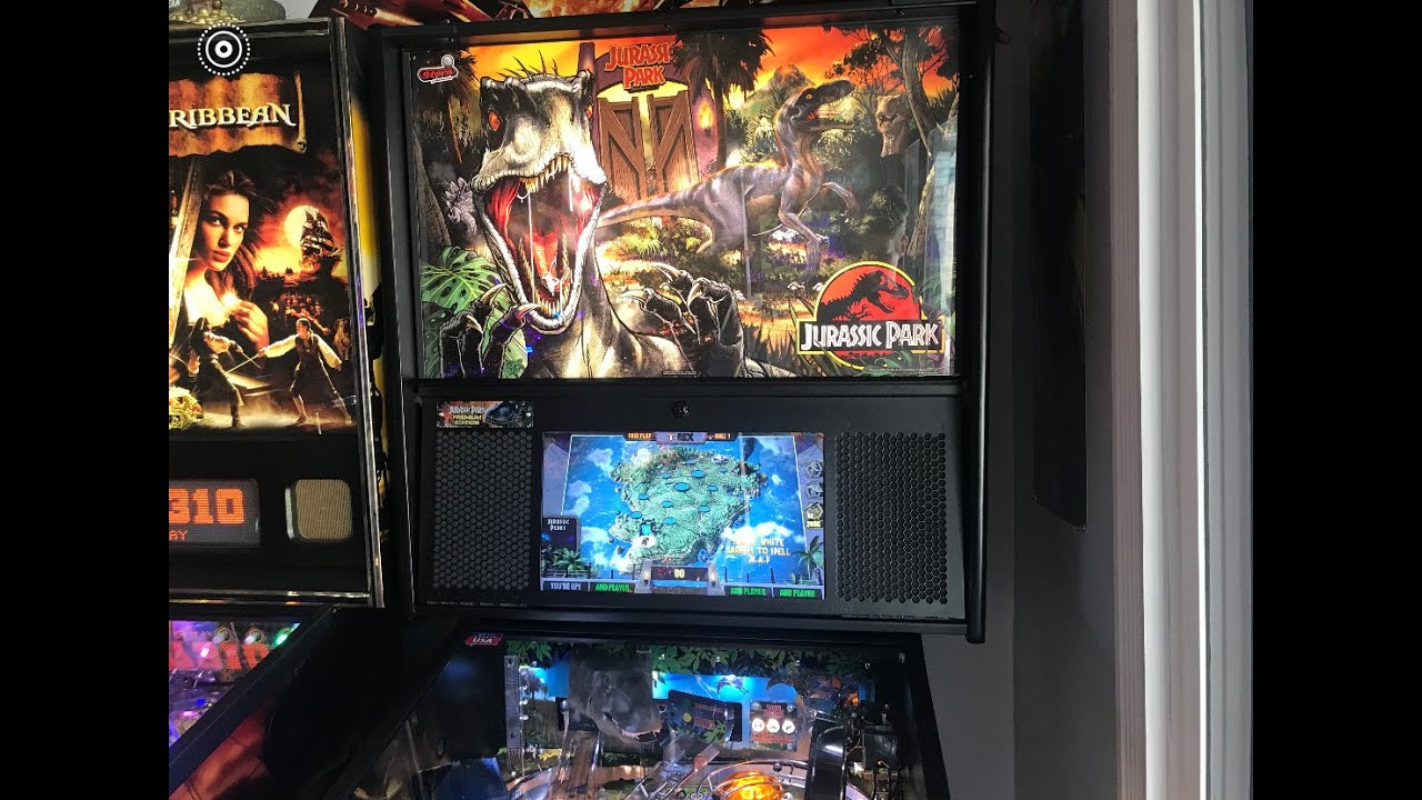 UNBOXING Stern JURASSIC PARK PREMIUM Pinball and gameplay!!
