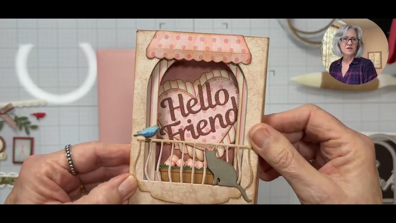 Tunnel Cards with Annette Green and Elizabeth Craft Designs | Replay
