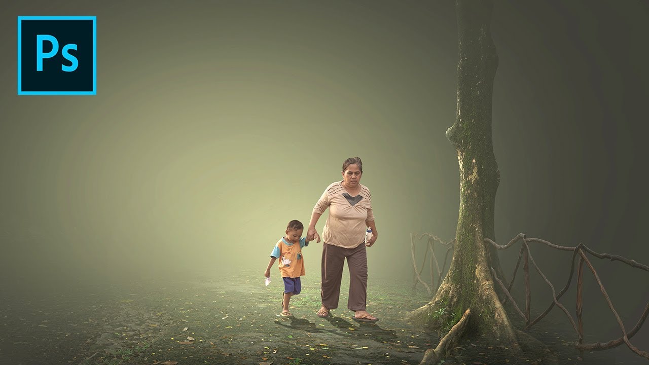Photoshop Tutorial: Dramatic Fog Effects (Photo Manipulation)