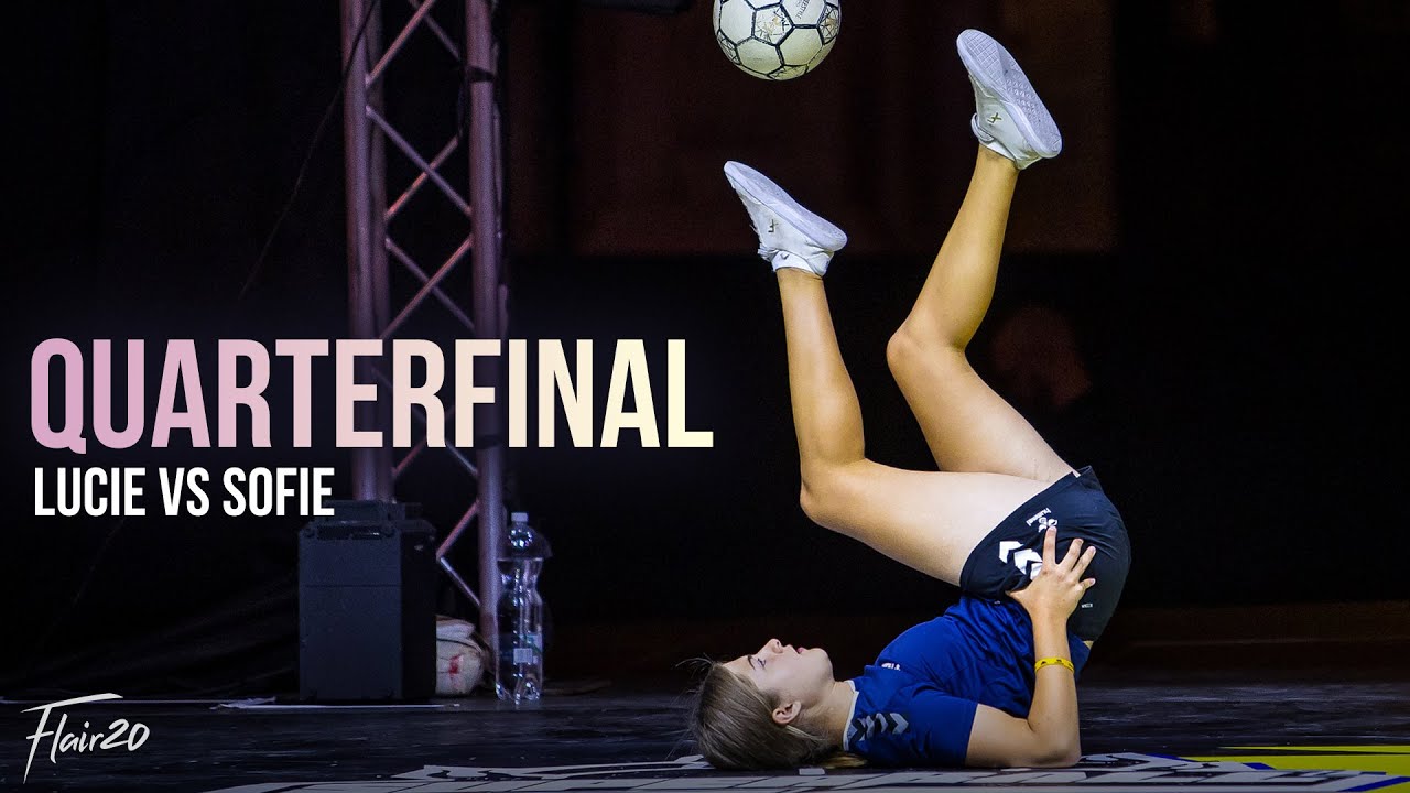 Lucie vs Sofie | Quarterfinal | Super Ball World Freestyle Football Championship 2024