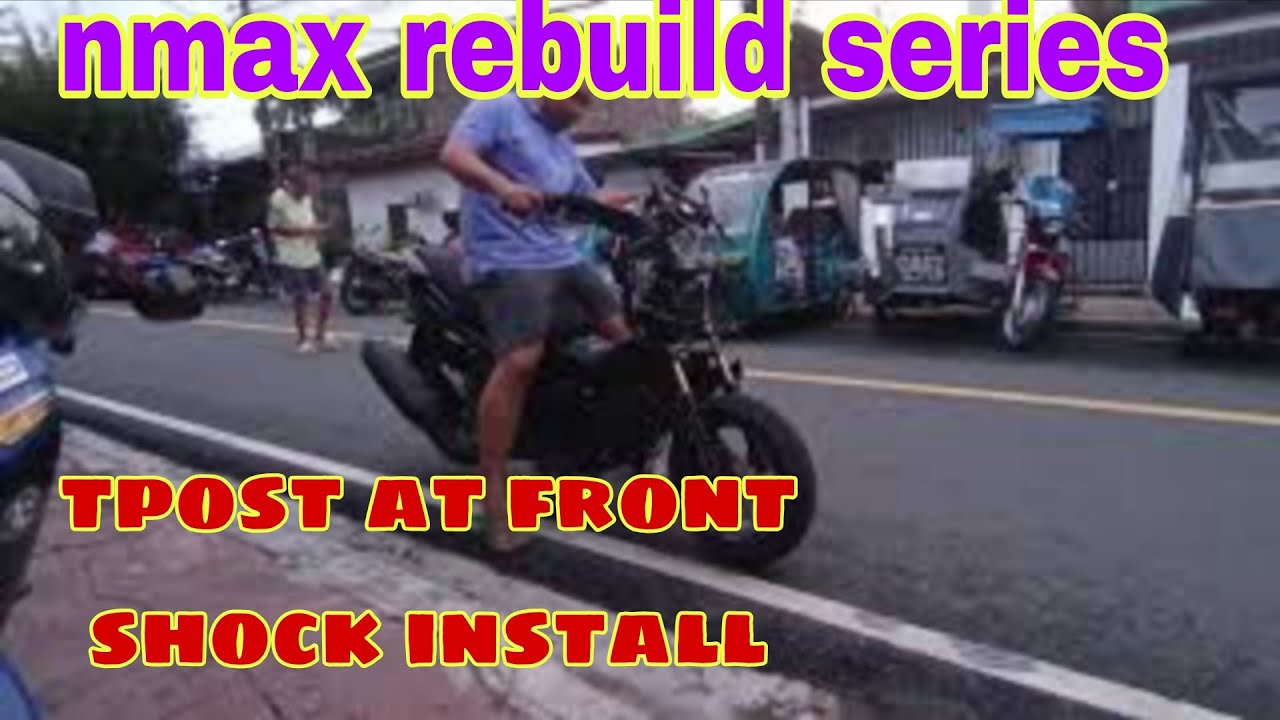 Update: rebuild nmax v3 t-post and front shock install