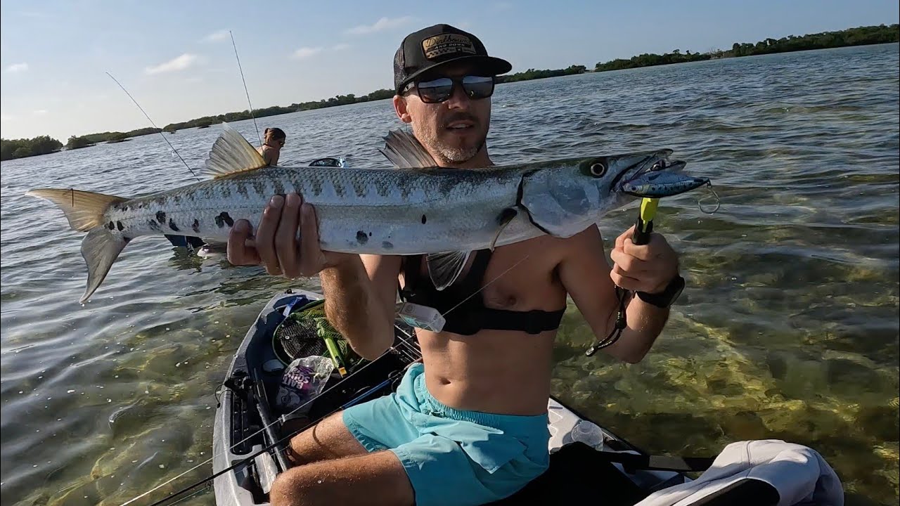 Hunting Barracuda in the Florida Keys from a Kayak