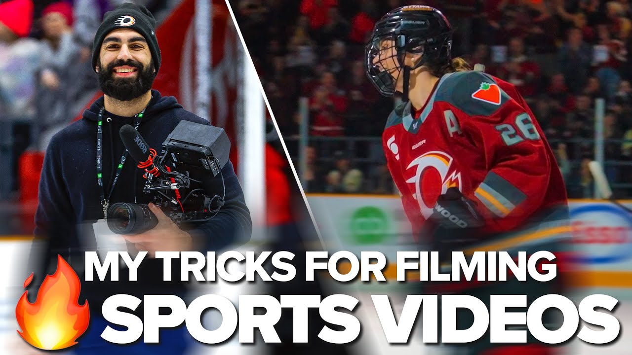 Tips for Filming Sports Videos like a Professional! (Behind the Scenes)