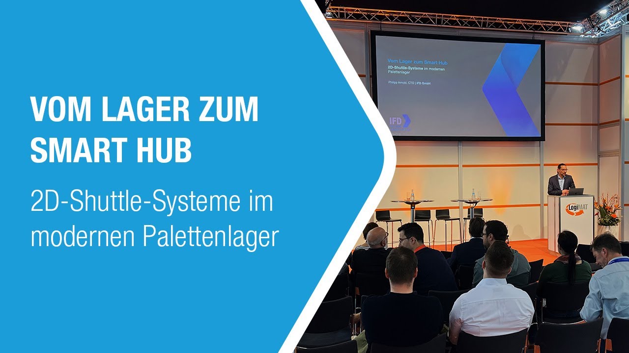 Vom Lager zum Smart Hub &ndash; 2D-Shuttle-Systeme im modernen Palettenlager | Impuls LogiMAT 2025