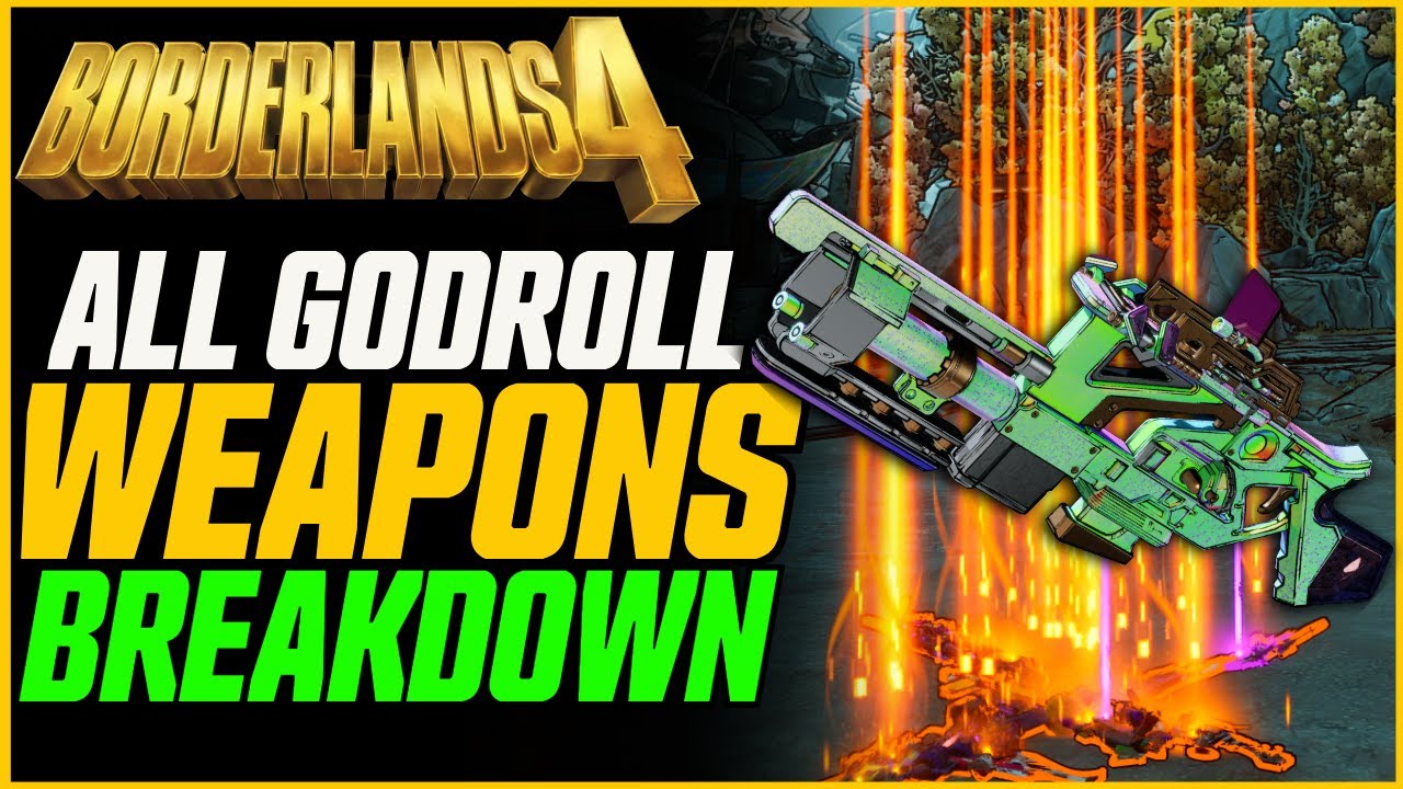 BEST LICENSE PART COMBO FOR ALL META GEAR!! // Borderlands 4 Godroll Weapons & Gear Breakdown!