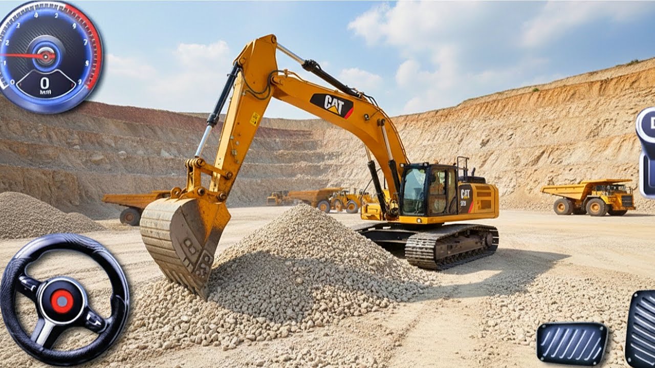 JCB Road Construction Simulator 3D Missions Complete| Mobile Gameplay 