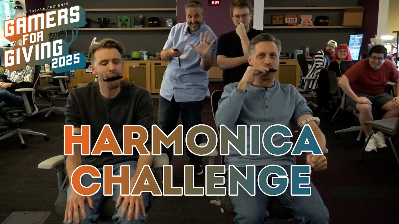 The Harmonica Challenge | Hermitcraft Charity Stream 2025 [Gamers Outreach] #GFG2025