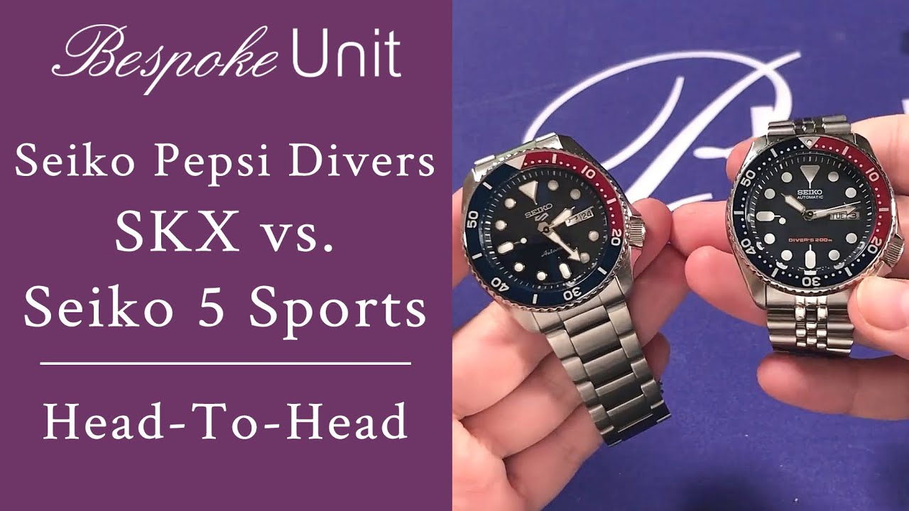 Seiko SKX против Seiko 5 Sports 