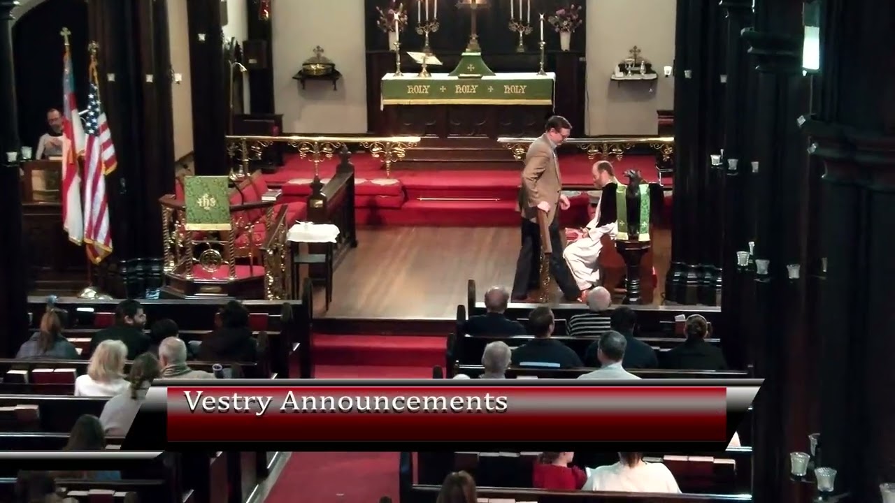 10:15 AM Sunday Feb 1, 2016 Fourth Sunday After the Epiphany